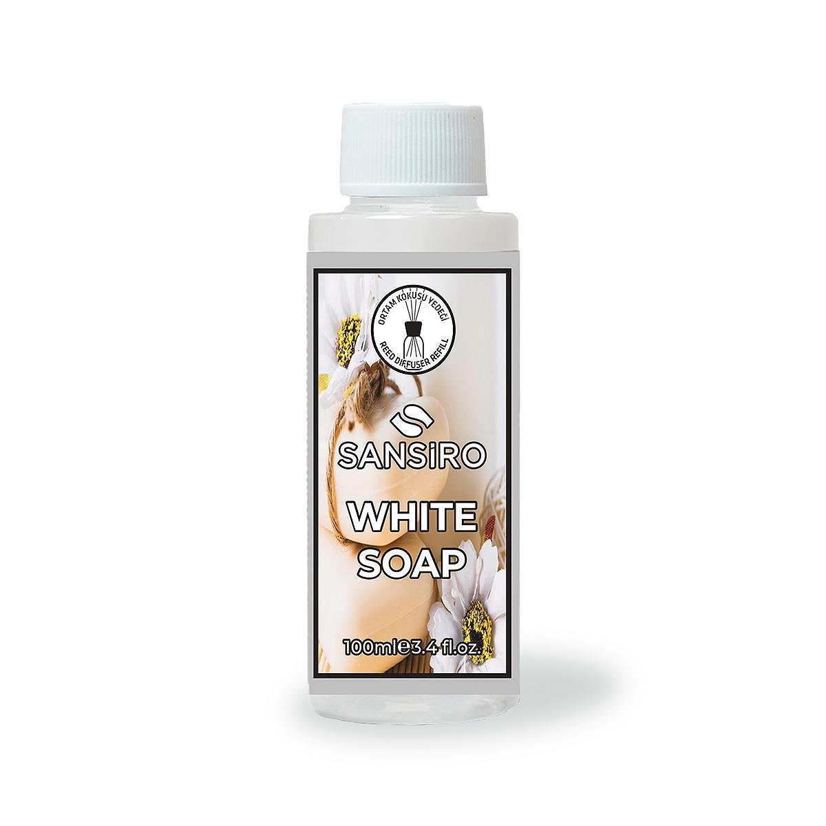 Pálcás térillatosító utántöltő White Soap 100ml